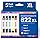 Remanufactured Compatible for 822XL for Epson WF-3820 Printer Ink Cartridge | Compatible for 822 Combo Pack for Epson Workforce Pro WF3820 WF 3820 WF-4830 WF-4833 WF-4820 WF-4834 WF-3823 (5 Pack, 2BKCMY)