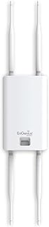 EnGenius 802.11ac Wave 2 2x2 Dual Band, high-Powered, Outdoor Wireless AP with External Detachable Antenna, 27dBm, 24V PoE, Quad-core CPU, MU-MIMO, Beamforming, IP55 (ENS620EXT)