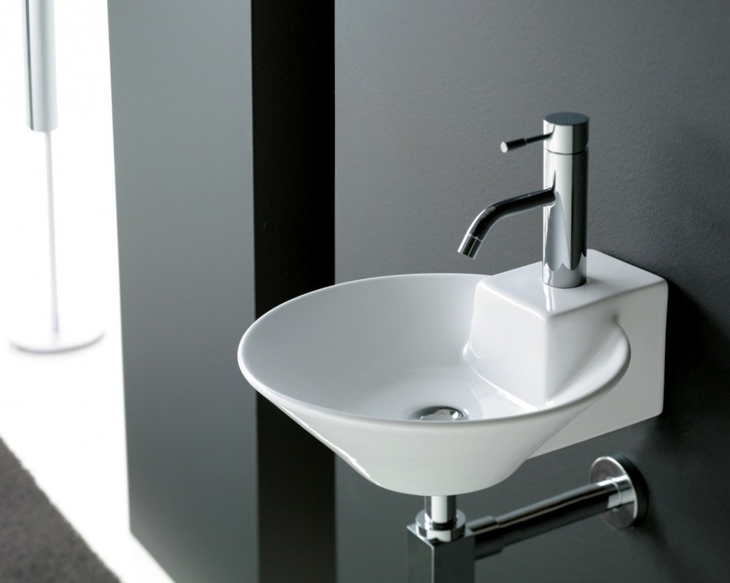 Bathco - Lavabo Bathco Sobre Encimera Biarritz 380X440X150