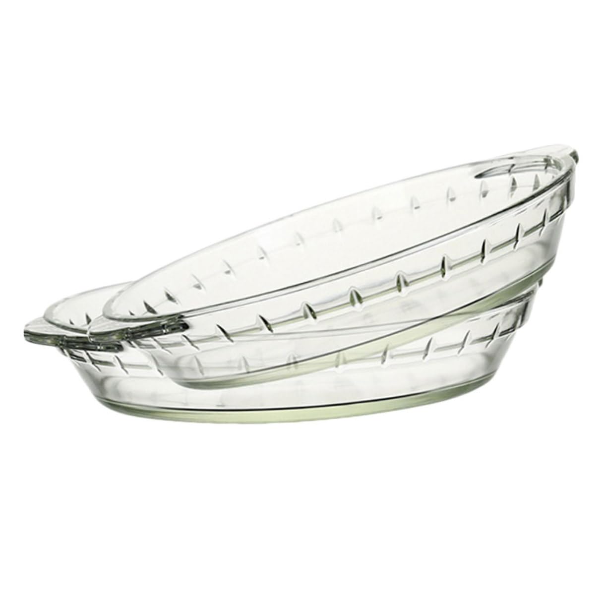 DIYEAH Couvercle En Verre Résistant Pour Micro-ondes Et Four