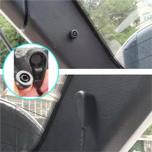 Attache cordon coffre voiture compatible Laguna Modus avec boucle expansion - 6