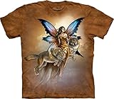 The Mountain Men's Spirited Companions T-Shirt, Brown, Large