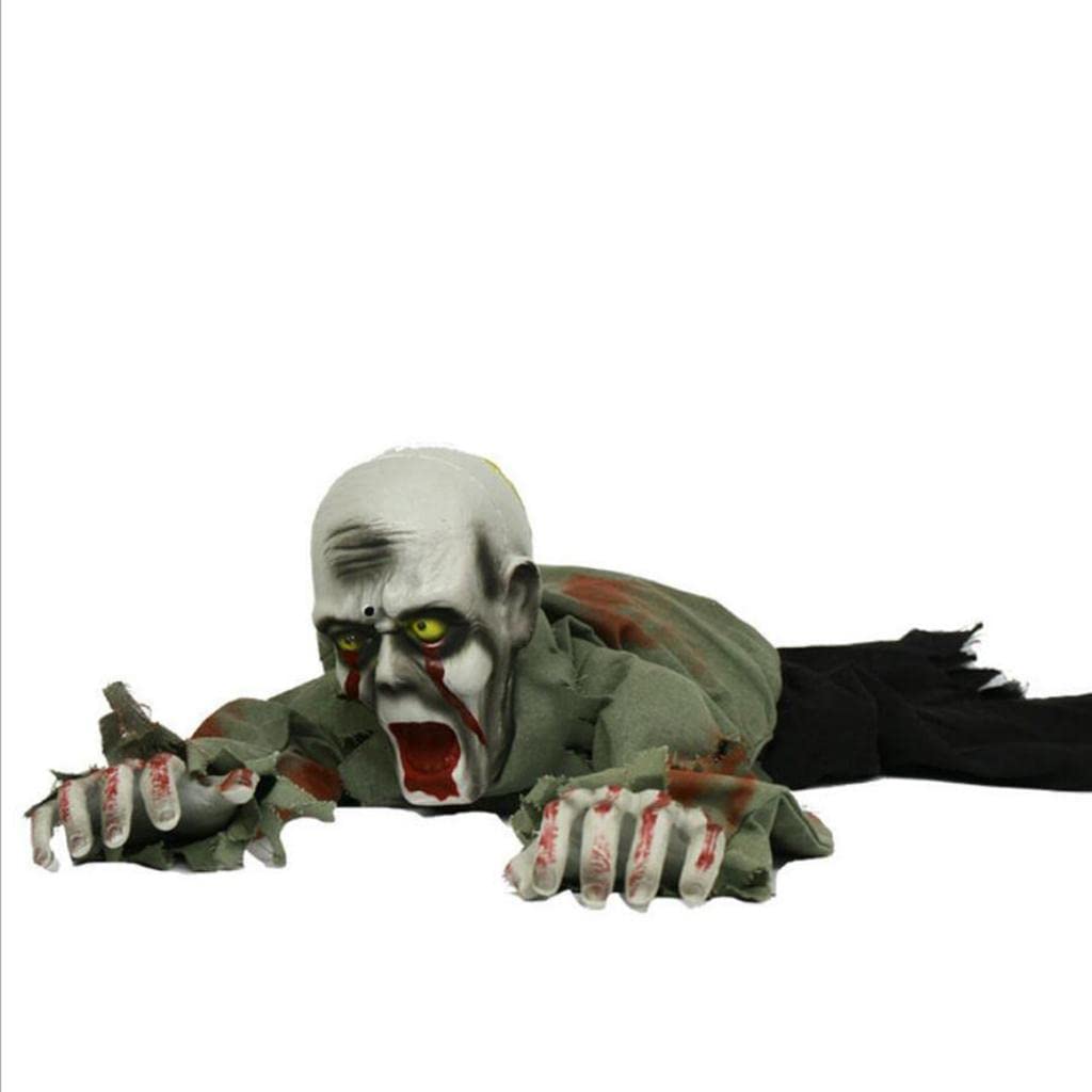 B Baosity Zombie Chauve et Rampant Effrayant d'halloween Animé