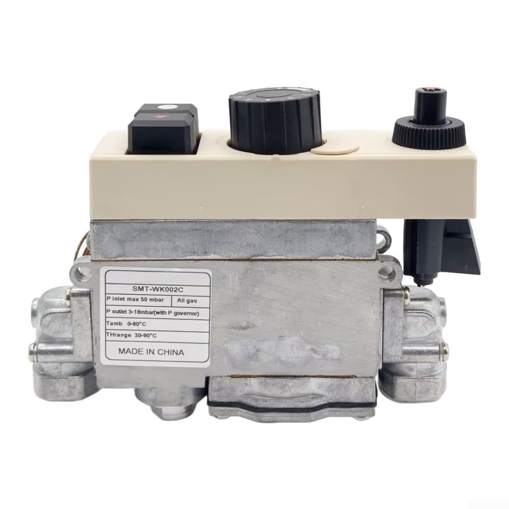 Válvula de control de gas, termostato serie 710 120-200 ° C para reparación de freidora comercial y pieza de repuesto (SMT-WK002C)