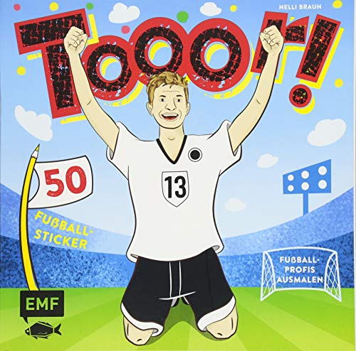 Télécharger Tooor! Fußballprofis ausmalen: mit 50 Fußball-Sticker PDF