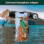 Adorrgon 12x42 HD Binoculars for Adults High Powered with Phone Adapter, Tripod and Tripod Adapter - Large View Binoculars with Clear Low Light Vision - Binocular for Bird Watching Cruise Travel - Image 3