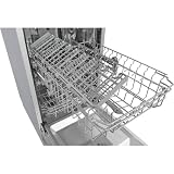 Exquisit Einbaugeschirrspüler EGSP9309-EF-030E inox | Edelstahlfront | 9 Gedecke | Inox