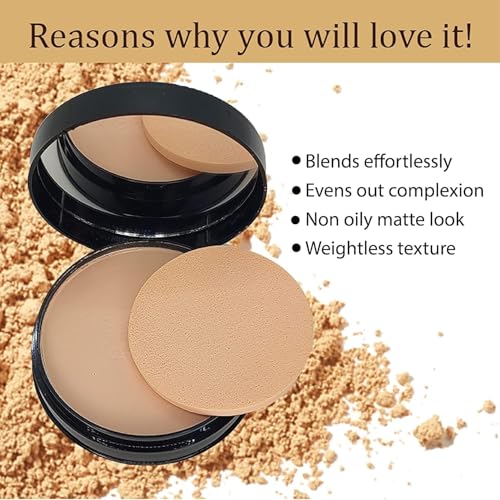 Image of Makeup Kit with Banana Loose Powder 40g, 3 in 1 Primer 30ml Oil Free, Long Lasting, Liquid Foundation, Concealer, Makeup Fixer