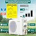 YITAHOME 12000 BTU Mini Split AC Heating System, 20 SEER2 115V Ductless Air Conditioner with Wi-Fi & Alexa Compatibility, Covers Up to 750 Sq. Ft, Energy Efficient Inverter AC with Heat Pump