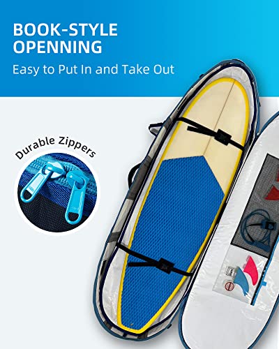 OCEANBROAD Double Longboard Travel Bag