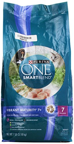 Purina O.N.E. Cat Food Senior Protection Formula, 7 lb