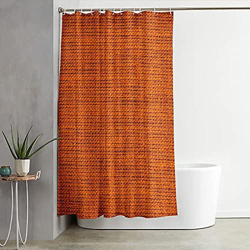 Rideau de douche marron 180x180 en polyester pour une ambiance spa - 3