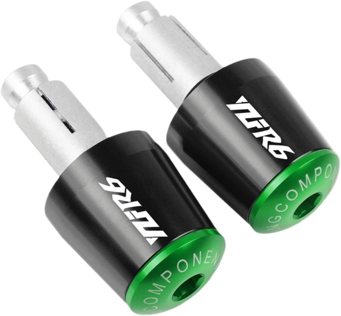 Compatible with Ya ma ha YZF-R6 YZF R6 YZFR6 2000-2019 Motorcycle Grips Bar End Handlebar Plug End Cap Grip Grips Bar Ends