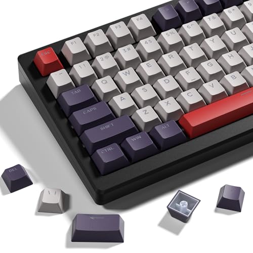 Teclas PBT para teclado mecánico OHY XVX Cherry Profile en juego de 142 piezas