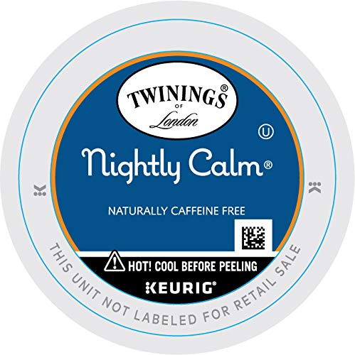 Twinings Nightly Calm Herbal Tea, Naturally Caffeine Free, Single Serve K-Cup Pods for Keurig, 24 Count (Pack of 4) - Image 3