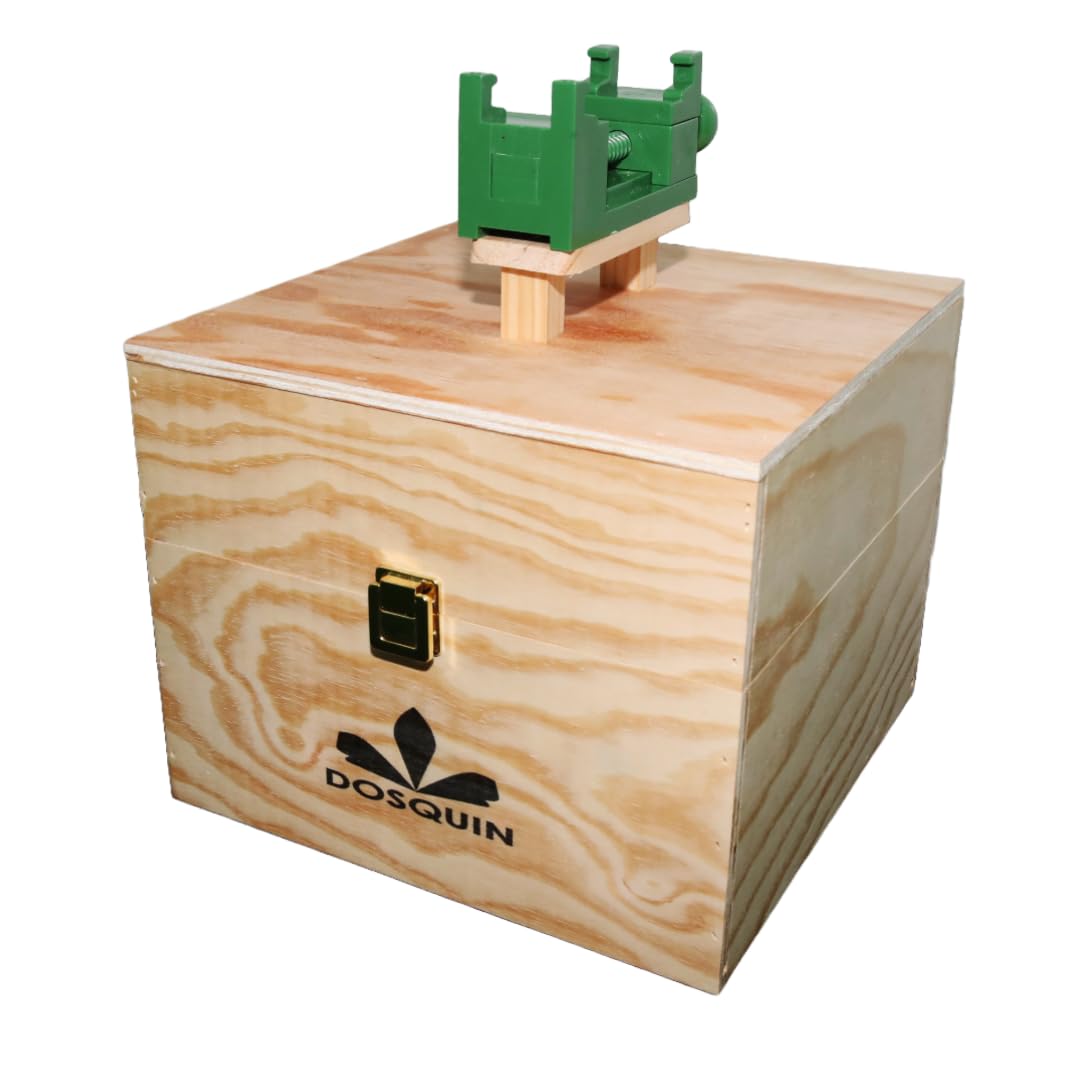 DOSQUIN ECO BOX, Limpieza de Zapatillas, Limpia Zapatos, Kit Limpieza Zapatillas, Incluye Garra Metálica de Sujección Exterior 360° Hormas Hombre Hormas Mujer Pastillas Cepillo Bayeta Cremas