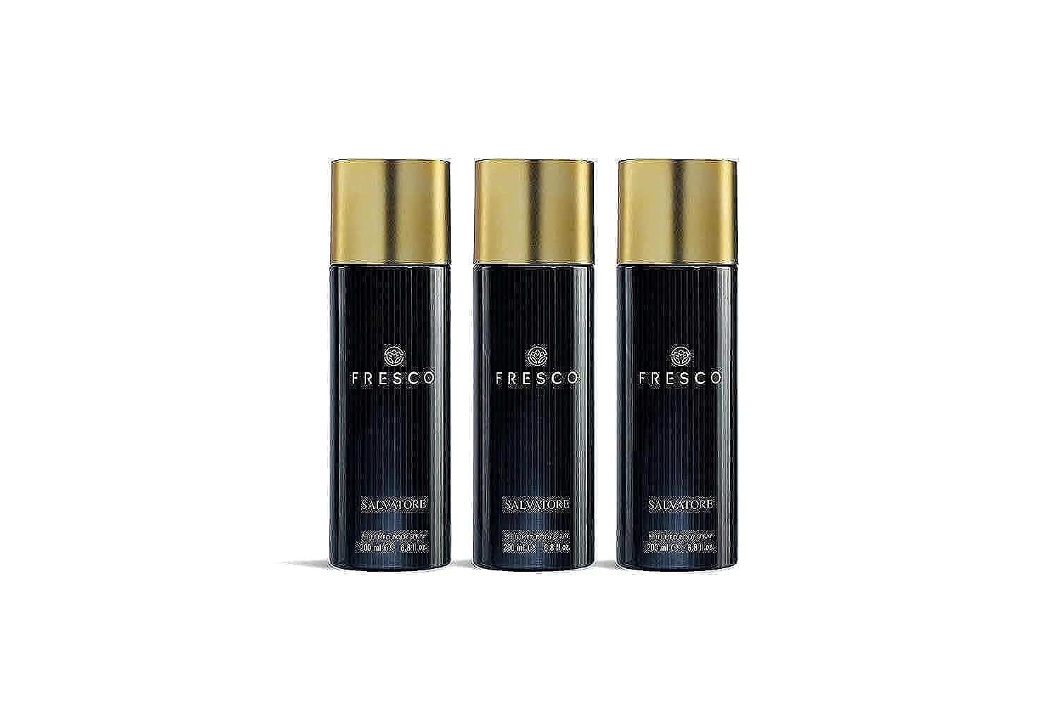 Fresco Perfumed Body Spray Salvatore 200ml PACK OF 3