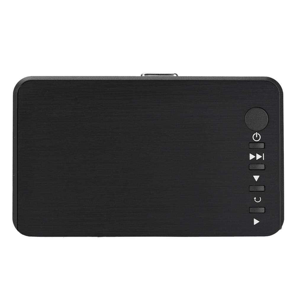 Lecteur multimédia HD Lecteur Audio et vidéo HDMI 1080P avec télécommande IR 110V-240V(EU Plug)