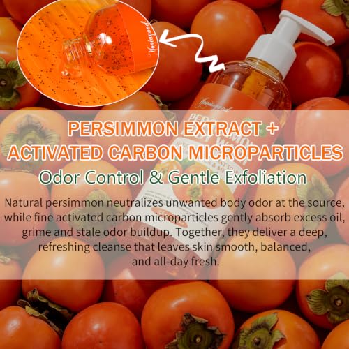 Image of yoniagood Persimmon Body Wash Soap Bar for Old People Smell
