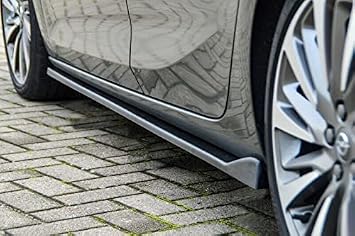 Black Gloss Performance Side skirts addons/Blades/diffusers/sill covers For Astra K 2015-2020