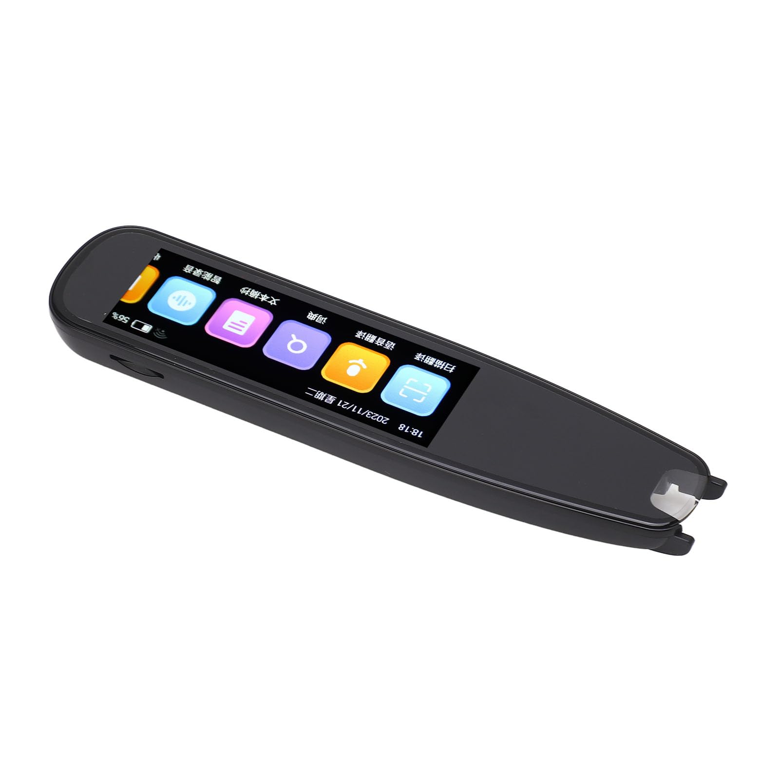 CHICIRIS Traduzione della lingua online Scan Reader Pen, 131 traduzioni linguistiche Dizionario elettronico -Penna di registrazione per viaggiatori, ABS/nero, 2.99in (Black)