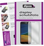 dipos I 2X Schutzfolie klar kompatibel mit Motorola Moto G5 Folie Bildschirmschutzfolie