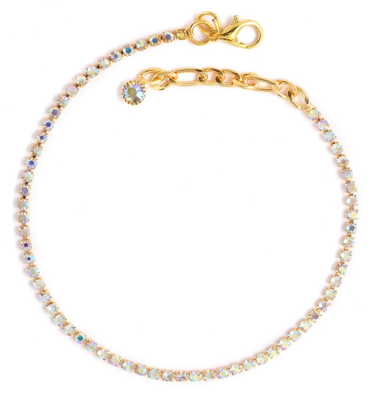 vama FASHIONS Trendy Golden Crystal Rhinestone Payal Anklet Toes Foot Chain Single Ankle Leg Anklets For Girls Women-picture-44