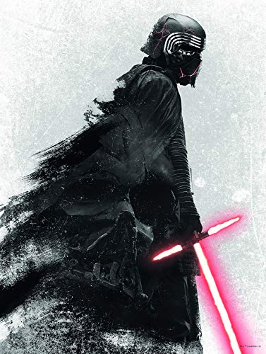 Komar Wandbild | Star Wars EP9 Kylo Vader Shadow | Kinderzimmer, Jugendzimmer, Dekoration, Kunstdruck | ohne Rahmen | WB173-30x40 | Größe: 30 x 40 cm (Breite x Höhe)