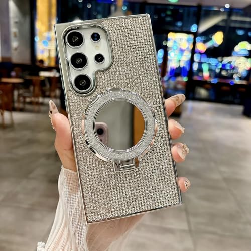 Coque Samsung S26 Ultra antichoc magnétique paillettes pour éviter les rayures
