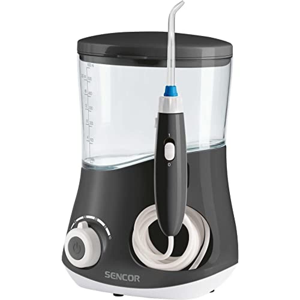 Oral Irrigatore con 1400 Velocità di Spazzolatura, Argento