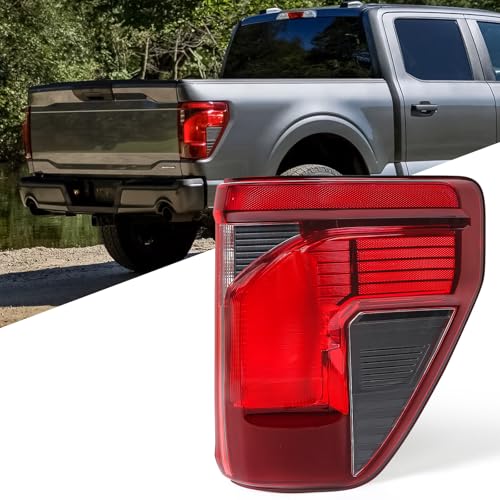 KACHIR 2024-2025 Halogen Tail Light for Ford F-150 Rear Lamps W/Blind Spot （Module NOT Included） Right Passenger Side RH RL3Z13404B