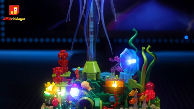 Amazon.com: JMBricklayer Jellyfish Building Set with LED Lights