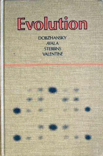 Evolution by Theodosius Dobzhansky (1977-06-26) B01N6M8UVU Book Cover