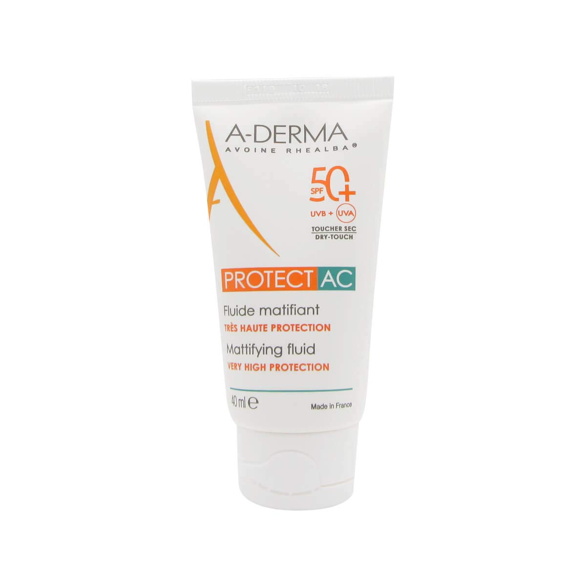 A-DermaProtect AC Mattifying Fluid Very High Protection SPF50+ 40ml
