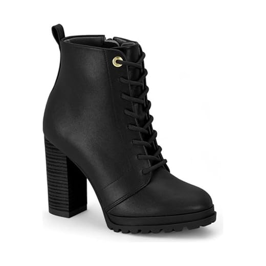 Coturno Feminino Tratorado Salto Bloco Vizzano Original Confortável