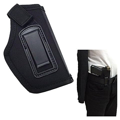 JINJULI Inside Waistband IWB Concealed Gun Holster for Glock 17 22 23 32 33 43 / M&P Shield in 9mm/ Ruger LC9, LC380 and Similar Size Pistols-H53 Cover