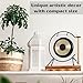 Ruiqnn Mini Gong, 6 Inch Chau Gong, Includes Stand & Mallet, Small Percussion Instrument, Bronze Desktop, for Meditation, Sound Healing, Spring Festival Gift