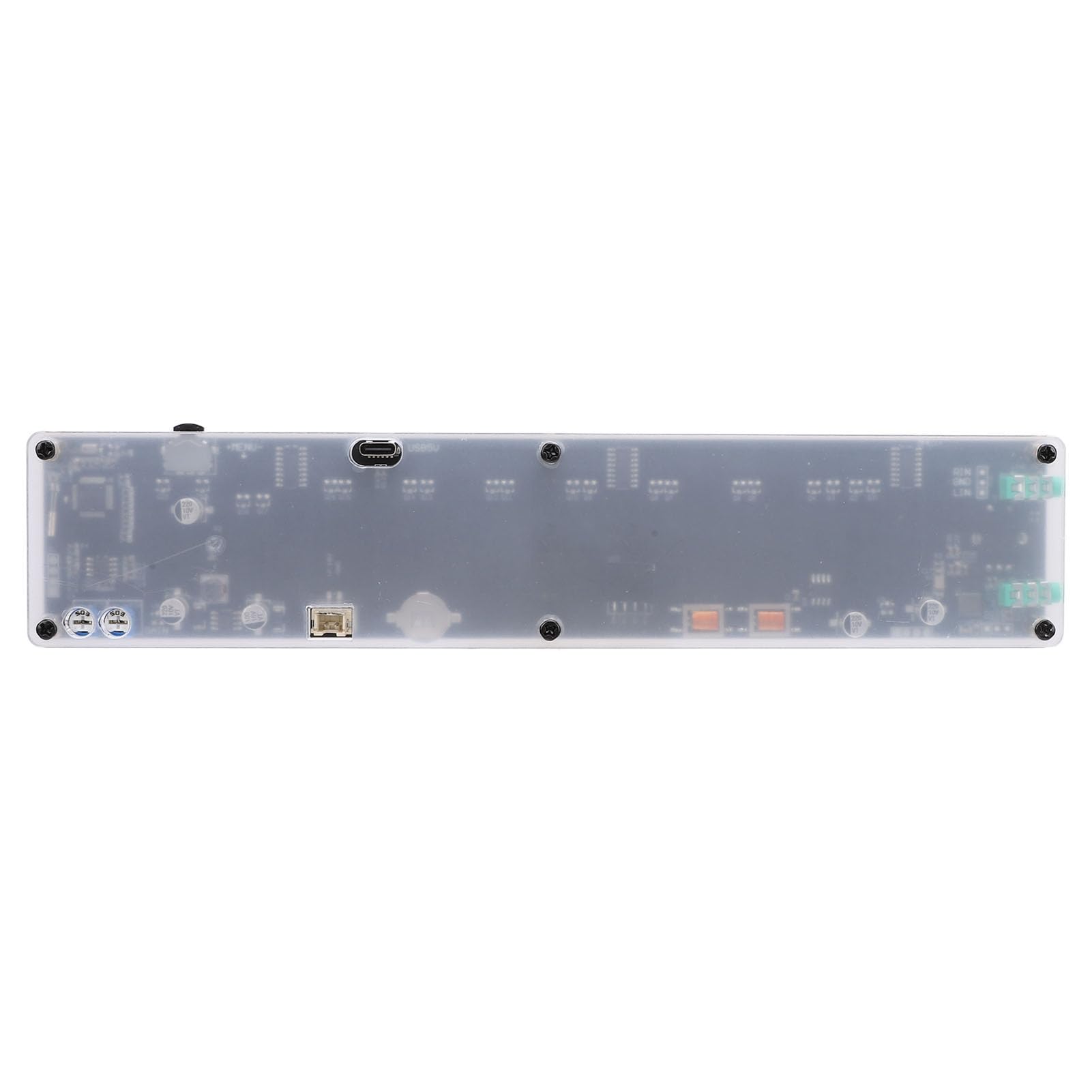 Audio Spectrum Analyzer, 20 bis 20 kHz Sound -Level -Messgerät mit 10 Modi, 15 Band - -Prozessor und VFD -Display für Musiker