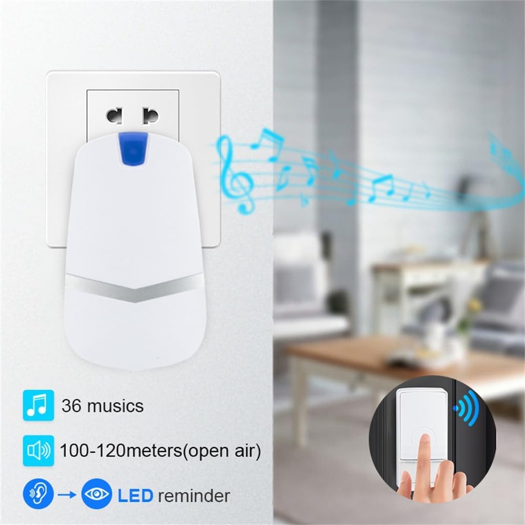Doorbell Intelligent Self-Powered Home Waterproof Learning Digital