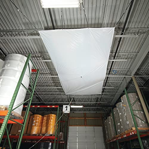 PIG Roof Leak Diverter Tarp - 20' x 10' - Gray - TLS554-GY