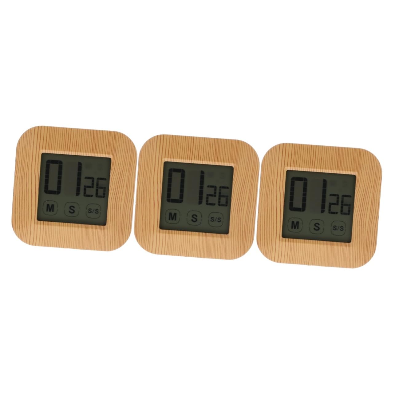 DECHOUS 3stücke Touch Küchentimer Digitaler Backtimer Mit Alarmfunktion Für Präzises Kochen Und Backen Kompakt Und Tragbar Für Zeitmanagement Der Küche