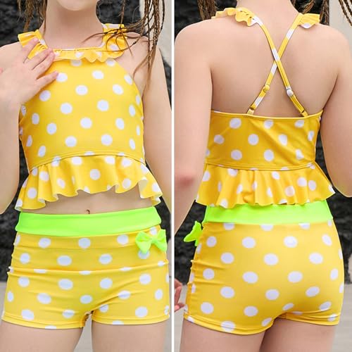 Image of CHILDRENSTAR Little Girls Tankini Swimsuit 2 Pieces Bathing Suit for Kids
