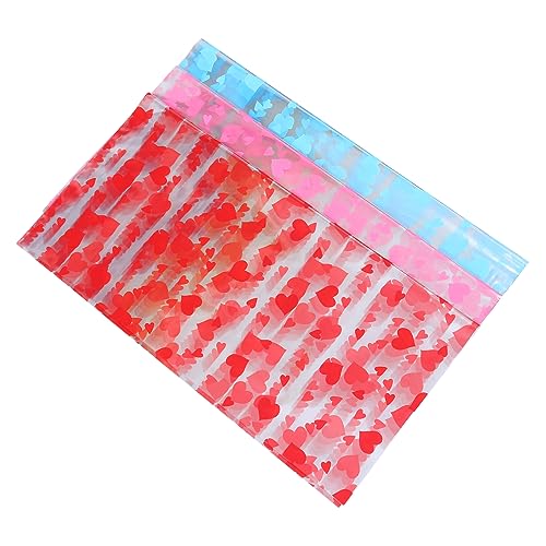 Papier emballage pour fleurs motif cœur jojofuny évite les déchirures de vos bouquets cadeaux