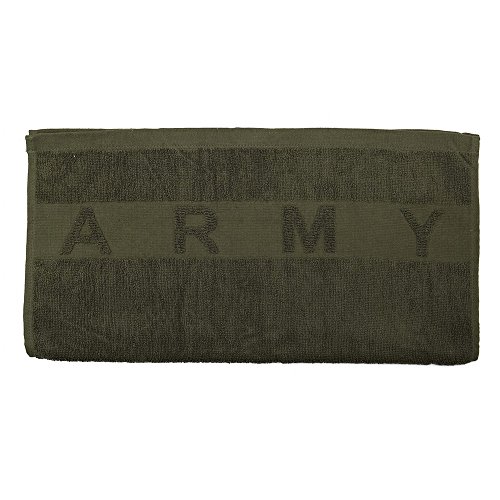 Handtuch Militärische 100% Baumwolle US Army Grün od