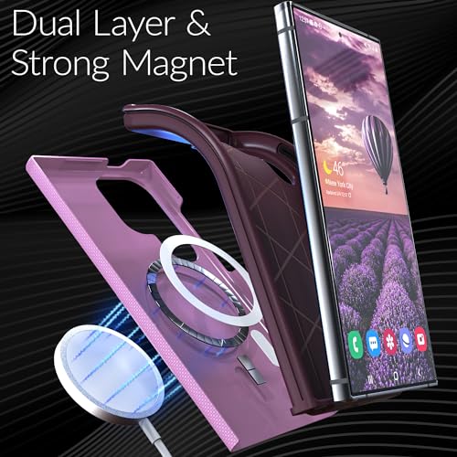 Image of Crave Dual Guard for Samsung Galaxy S24 Ultra Case with MagSafe - Lilac