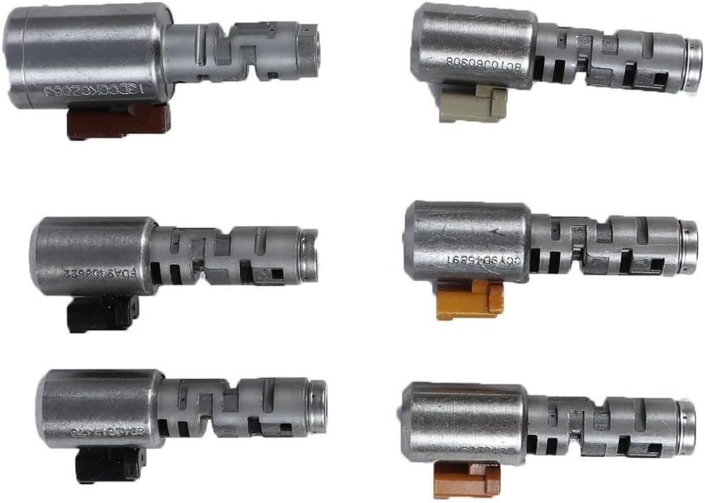 6 PCS GA6F21WA 09G Automatic Transmission Solenoid Kit TF-60SN Compatible For Mini R52 R53 R55 R57 Car Engine Replacement Parts Refurbished