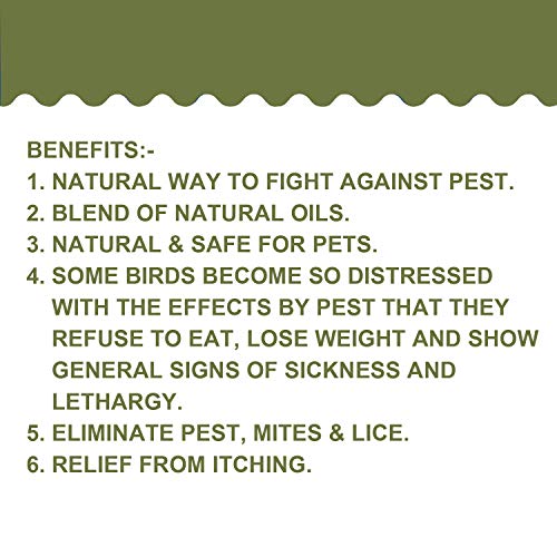 Image of Pet Care International (PCI) Stop Mites Spray || A Natural Way to Fight Against Pest Infection on Bird (100ml)