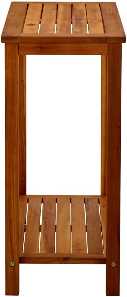 vidaXL , Garden, Rectangular Planter, Rustic Design, Durable Materials, Plenty of Storage for Plants, Flowers, and Veggies in the Yard