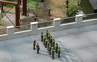 FALLER 144120 HO Scale 1:87 Kit of Military Barracks Fencing - New 2021