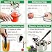 Canning Kit, Canning Supplies Starter Kit, Food Grade Stainless Steel Canning Set for Beginner,Canning Essential Tools for Water Bath & Pressure Canner, Canning Accessories Equipment for Pot, Black